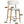 Upholstered Counter Height Bar Stools For Kitchen Island (Set of 2) - Beige