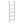 5-Tier Ladder Bookshelf with Marble Look for Office & Home