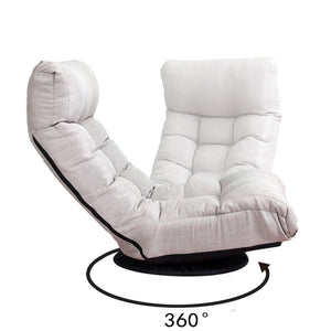Adjustable Japanese Reclining Floor Chair Sofa With Metal Frame For Living Room