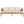 Outdoor 4-piece Acacia Wood and Rope Patio Sofa Set