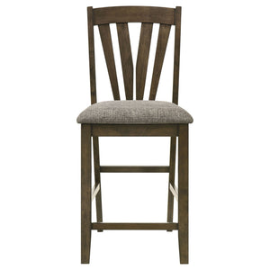 Maxine - 5 Piece Counter Height Dining Set - Brown
