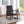 Raina Dark Brown Synthetic Leather & Espresso Finish Rocking Chair