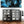 Media Storage Cabinet With Wheels, 4 Adjustable Glass Shelves & Door, Heavy-Duty - Black