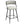 Counter Height Bar Stools With Powder Coating Base And Footrest (Set of 2) -