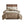 7 Piece Faux Suede Comforter Set Tan King