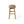 Beeson Outdoor Wicker and Acacia Wood Barstools Set, Water Resistant - Brown
