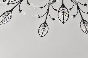 15-Light Chandelier Crystal Ceiling Lamp