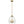 Zen Five Pendant Chain Hanging Light with Clear Glass - Satin