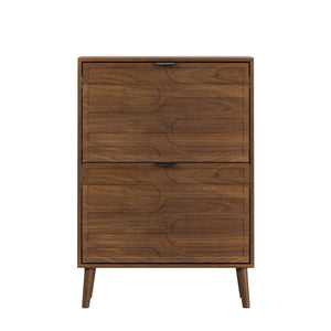 Medieval - Independent Shoe Cabinet With 2 Flip Drawers