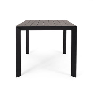 7 Piece Dining Set With Stackable Chairs