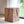 Amira Outdoor and Indoor Stump Shape MGO Side Table Brown Finish