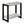 Accent Side Table Narrow Small 2-Tier Contemporary Modern