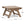 Sedona Outdoor Side Table With Open Slat Design