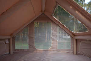 9.8 x 13 ft Inflatable Camping Tent with Hand Pump