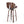 Lumos Mid Century Modern Upholstered Swivel Barstool