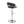 Jie - Contemporary Adjustable Barstool With Swivel & Rounded T Footrest (Set of 2)