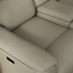 Oslo - Dual Power Reclining Loveseat With Console