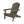 Zenithia Outdoor Foldable Adirondack Chair With 2 Cup Holders