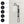 Shower System With 5 Function Rain Hand Shower And Slide Bar Combo