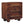 Solid Wood 3-Drawer Rounded Chest