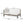 Brava X-Back 4-Piece White Outdoor Sofa Set