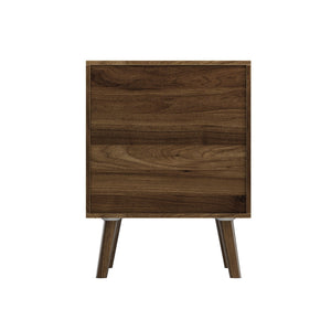 Double Drawer Bedside Table (Set of 2) - Walnut