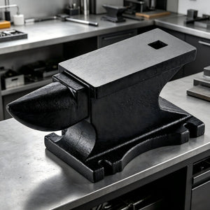 100 Lbs Single Horn Anvil - Black