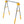2 Pack Adjustable Height Sawhorses