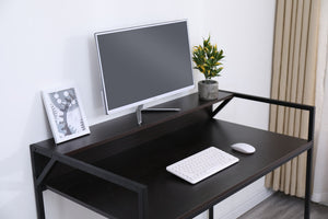 Console Table Narrow Modern Entryway Table Small Behind Couch Table Skinny Sofa Table Hallway Table For Living Room - Black