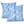 4 Pack Outdoor Pillow Covers - Water-Repellent Decorative Cushions