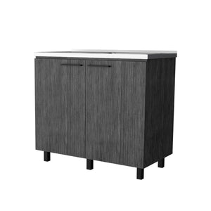FM Furniture Oklahoma 2 Utility Sink & Cabinet