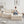 Minimalist Corduroy Sofa Bed with Two Throw Pillows