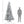 9 Foot Pine Snow Flocked Artificial Christmas Tree with Realistic Branches - White