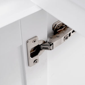 Shaker Free Standing Bathroom Vanity Cabinet & Sink, Soft Close Drawers, Soft Close Doors