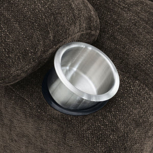 Beca - Upholstered Power Lift Recliner With Cupholders And USB Charging