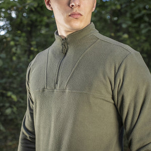 M-Tac Delta Fleece Jacket - Tactical Underwear Top Sweater 1/4 Zip - TRAPSKI
