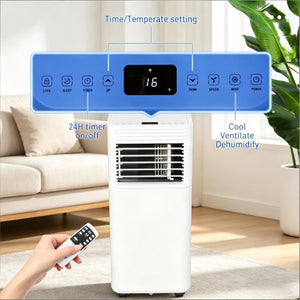 4-in-1 Versatile Mobile Air Conditioner