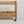 Solid Rubberwood Rolling Side Table