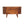 Solid Wood Chestnut Rounded Lid-Up Blanket Box