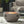27' Bowl Shaped MGO 40,000 BTU Propane Fire Pit, Light Grey (Tank Cover not Included)