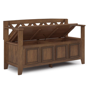 Amherst - Compact Entryway Storage Bench