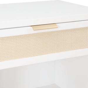 Blake - 1 Drawer Nightstand - White