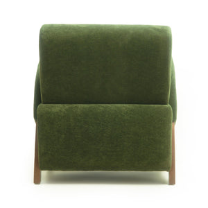 Velvet Fabric Decorative Lounge Chair