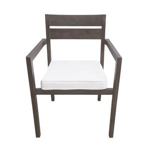 U_Style 7 Pieces Acacia Wood Outdoor Dining Set with Cushions