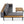 Luxury L-Shaped Acacia Wood Outdoor Sectional Sofa Set