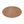 Oval 2 Shelf Dark Kitchen Cart