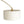Ambient - Arch Floor Lamp With Large Shade - Gold / White