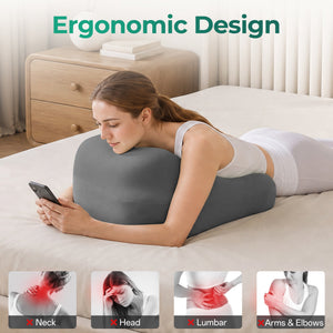 27° Ergonomic Memory Foam Support Pillow for Couples
