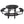 Round Outdoor Steel Picnic Table With Umbrella Pole