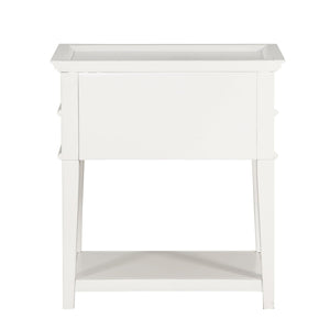 Carmona - 2 Drawer Tray Top Nightstand Pulls